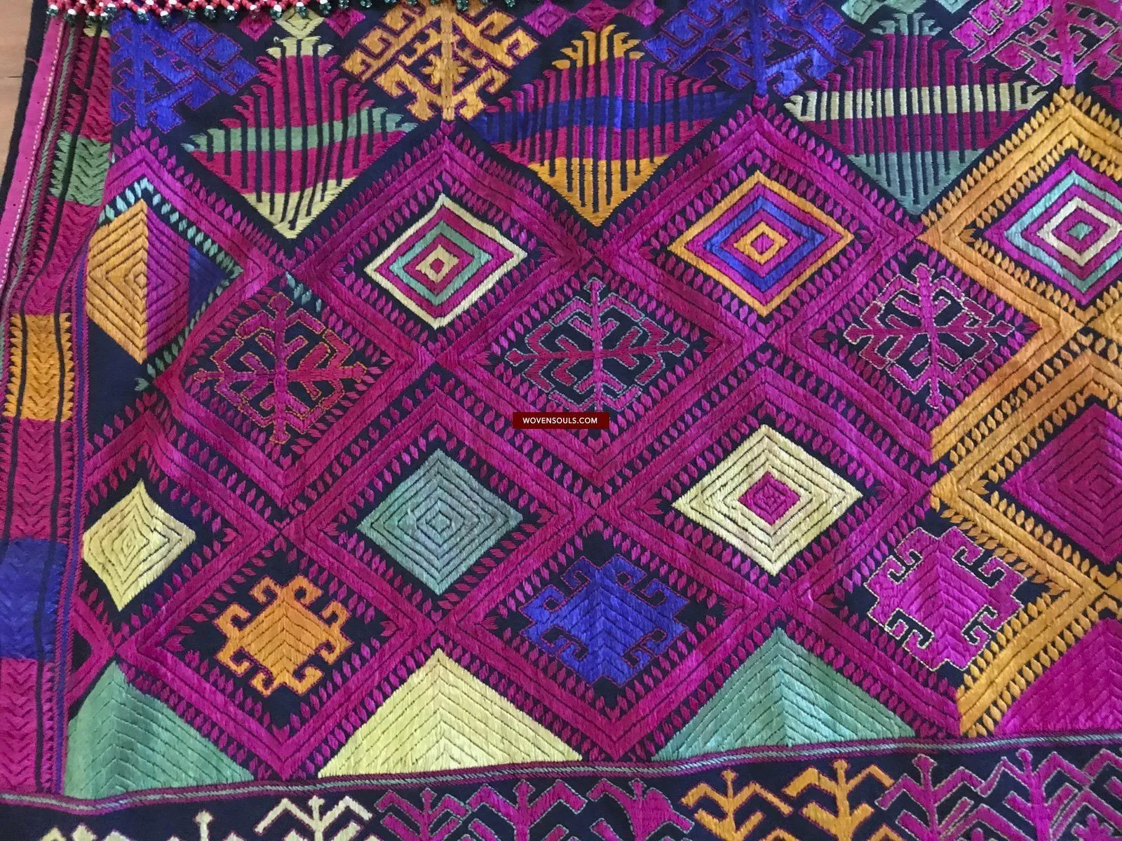 1380 Vintage Kohistan Textile Wedding Shawl  MASTERPIECE