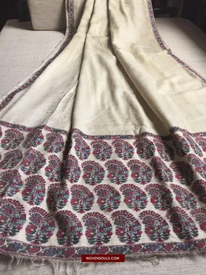 1474 Antique Kashmiri Pashmina Dochalla Shawl