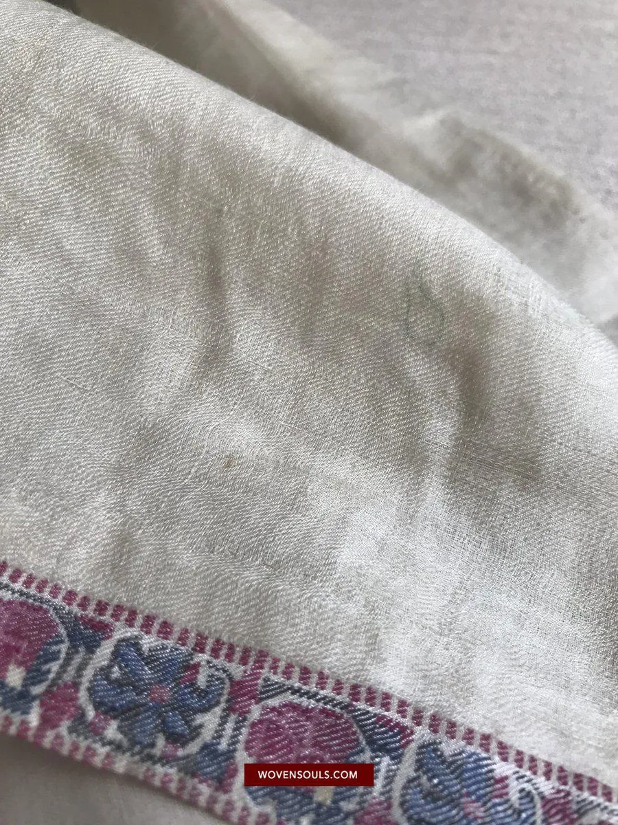 1474 Antique Kashmiri Pashmina Dochalla Shawl