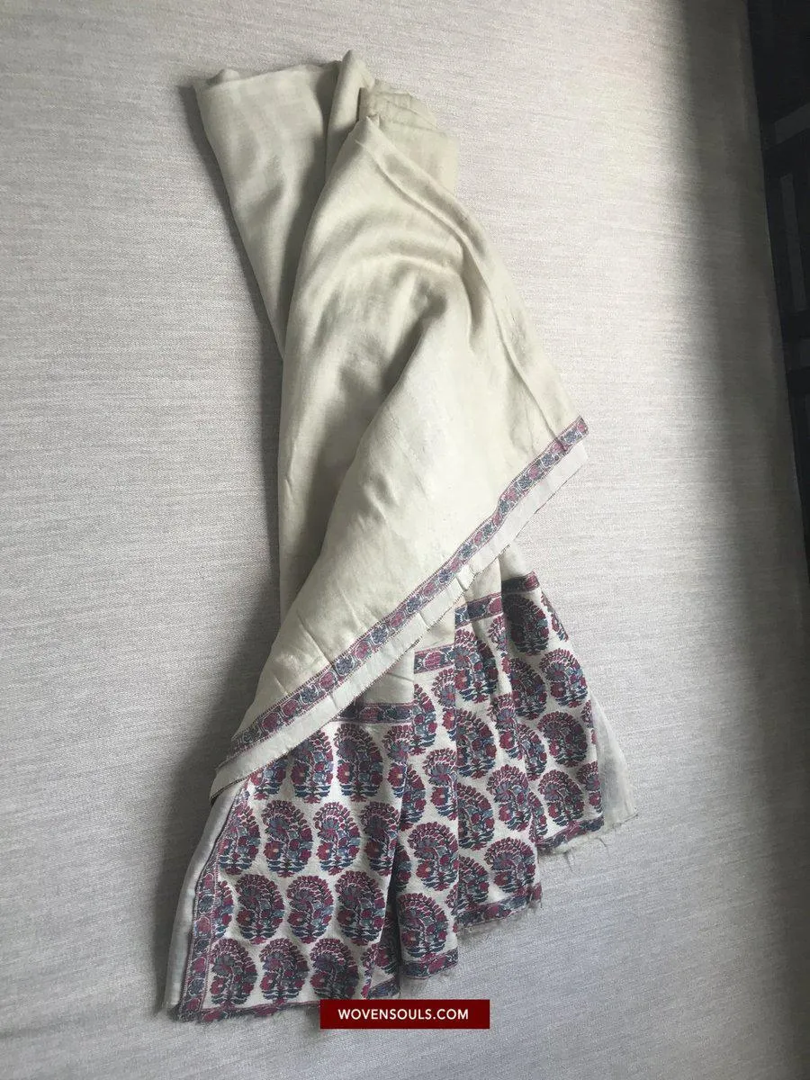 1474 Antique Kashmiri Pashmina Dochalla Shawl