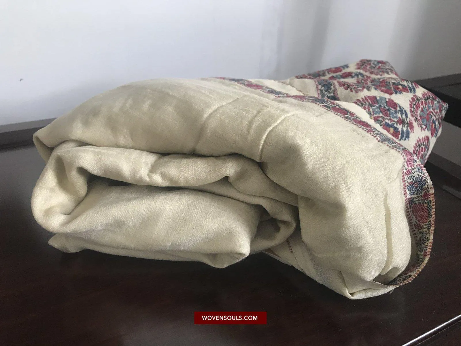 1474 Antique Kashmiri Pashmina Dochalla Shawl