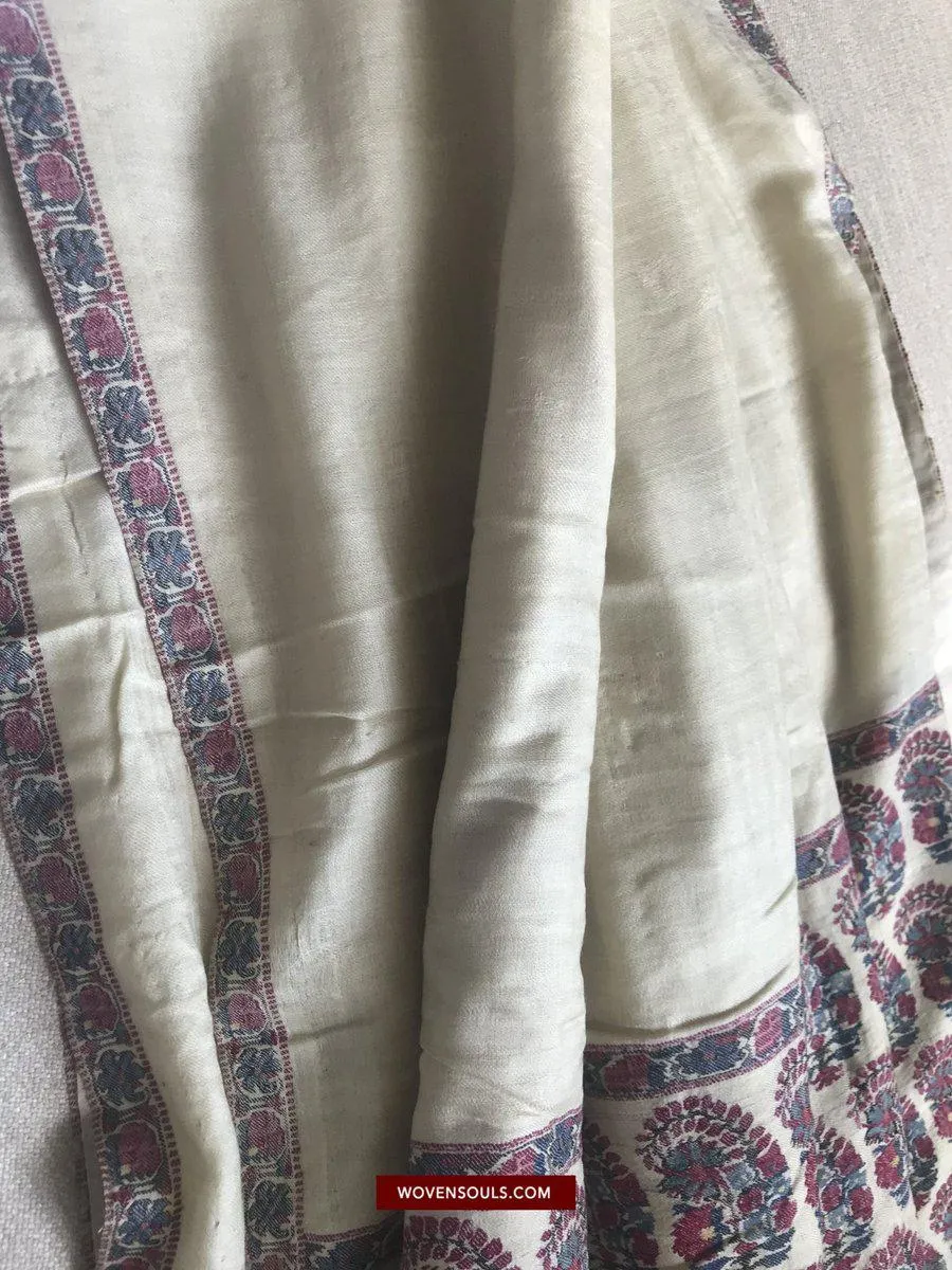 1474 Antique Kashmiri Pashmina Dochalla Shawl