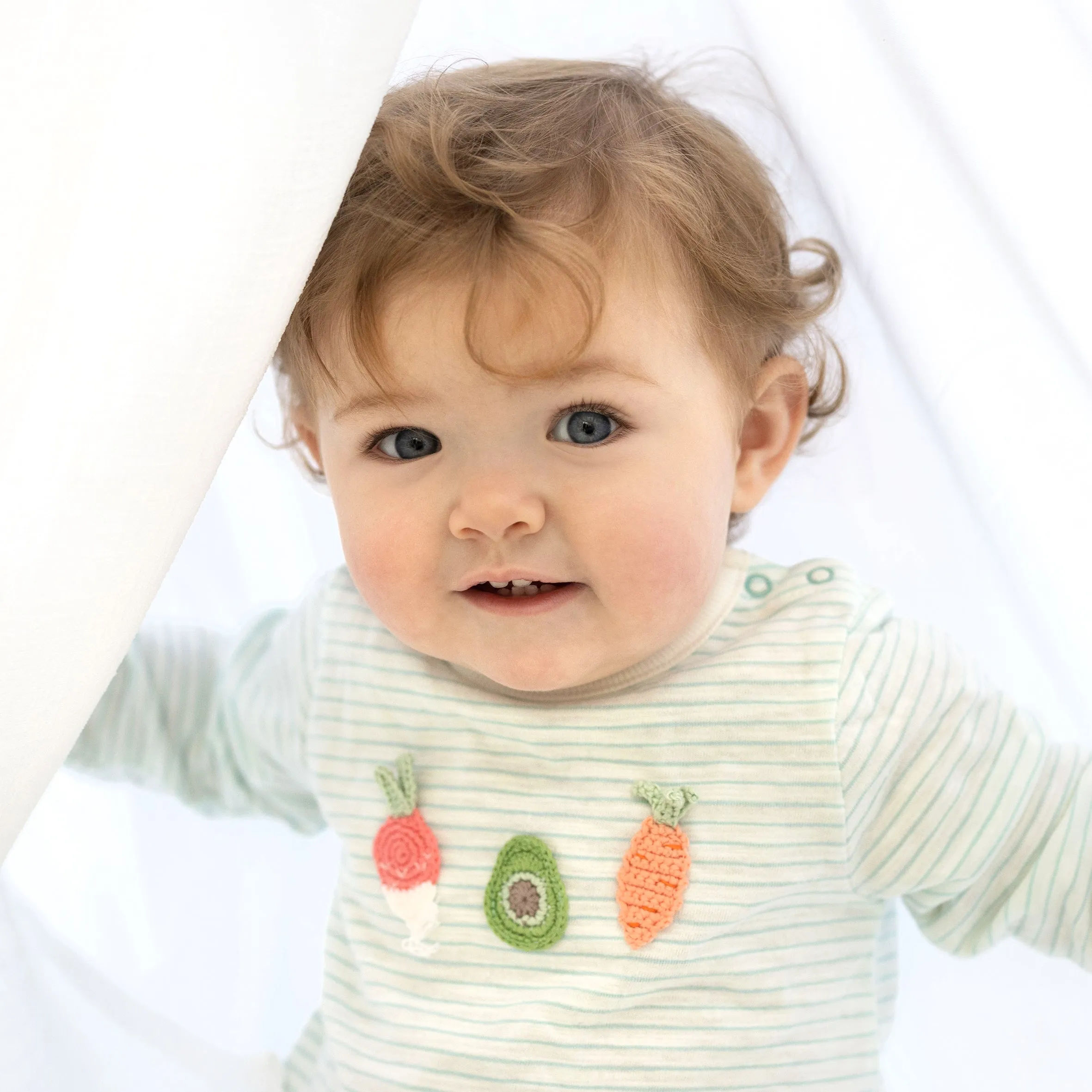 3 Mini Veggies Babygro