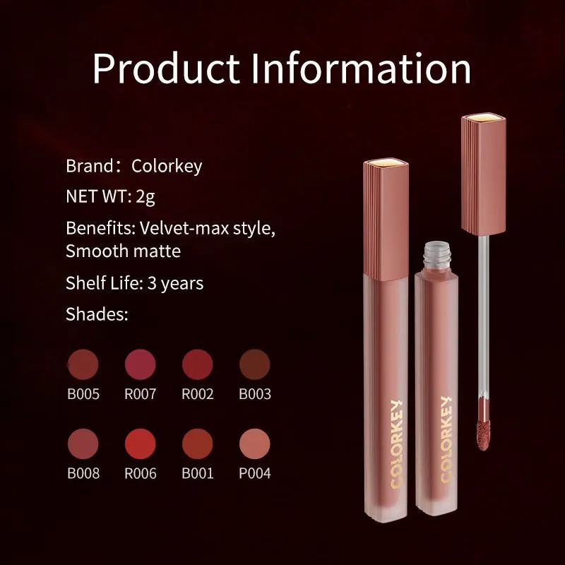 Airy Lip Gloss Super Matte Series P010 Pink