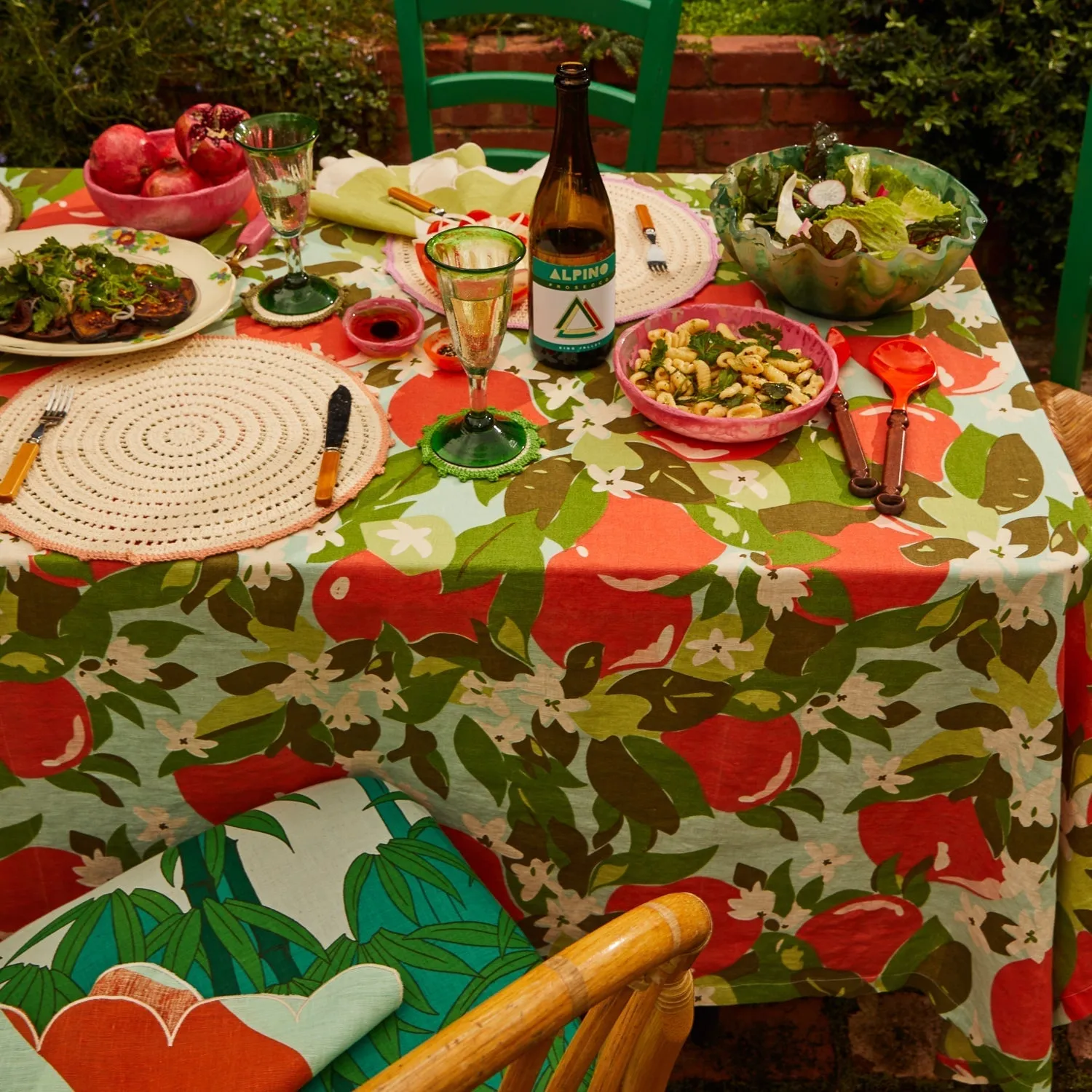 Alameda Crochet Placemat Set