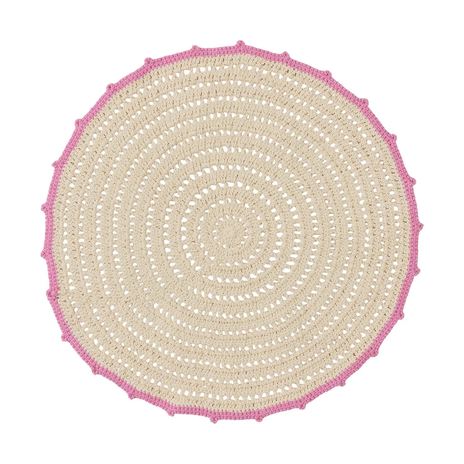 Alameda Crochet Placemat Set