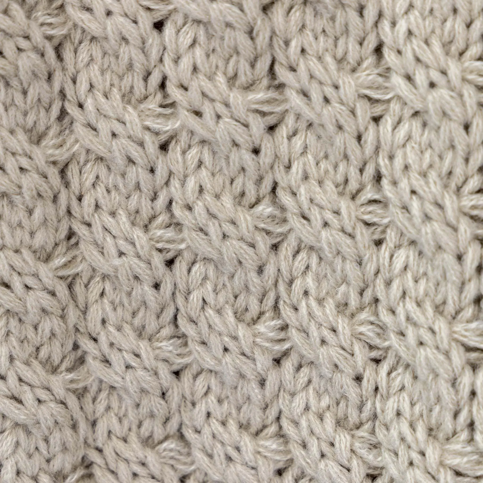 Aran Cable Shawl Neck Cape
