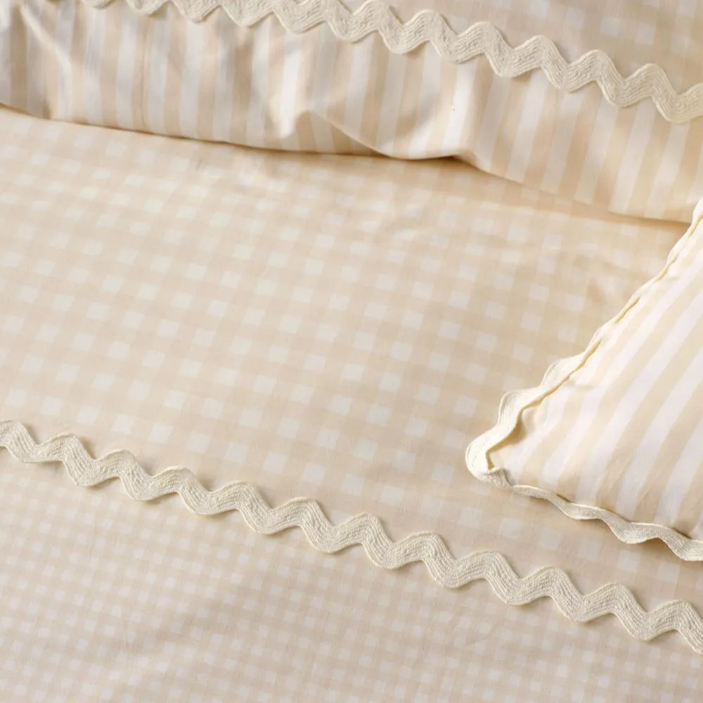Chica Natural Cushion by Linen House