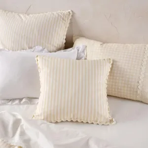 Chica Natural Cushion by Linen House