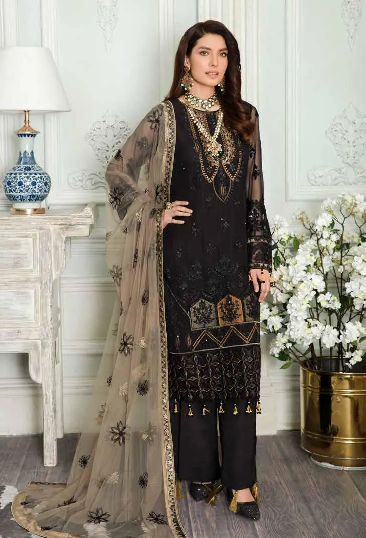 Farmaish Festive Chiffon Collection by Zebtan – FC-04