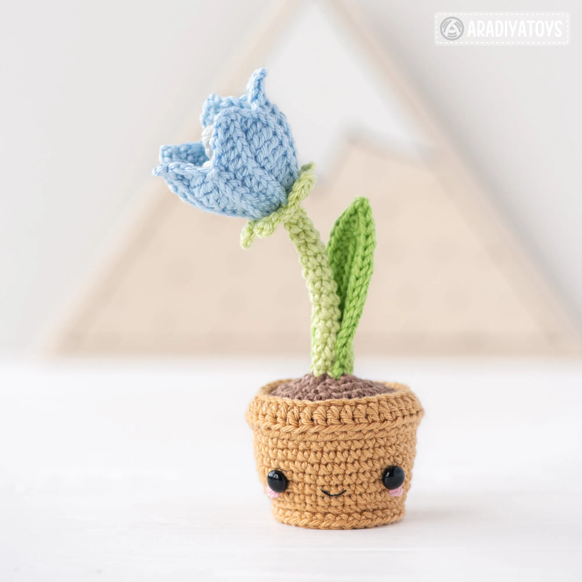 Flower Garden from “Mini Kingdom” collection / crochet patterns by AradiyaToys (Amigurumi tutorial PDF file) / crochet flower / amigurumi