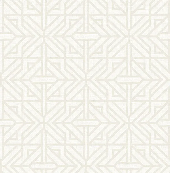 Hesper Green Geometric Wallpaper