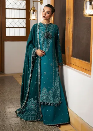 Hussain Rehar Unstitched 3 Piece Karandi A/W Collection'2024-Durk