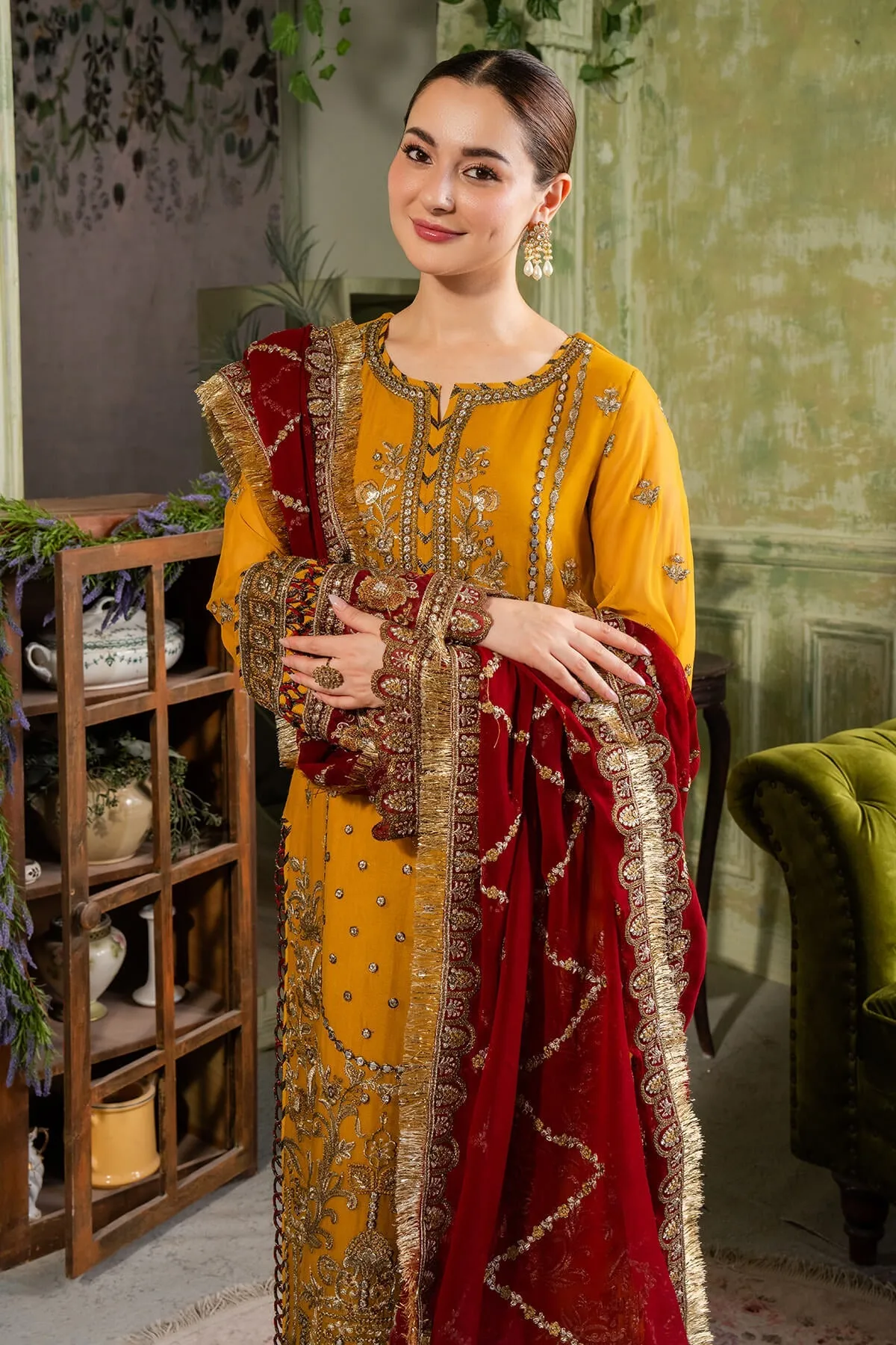 Imrozia x Hania Aamir Naina Chiffon Formals – I-196 Naaz