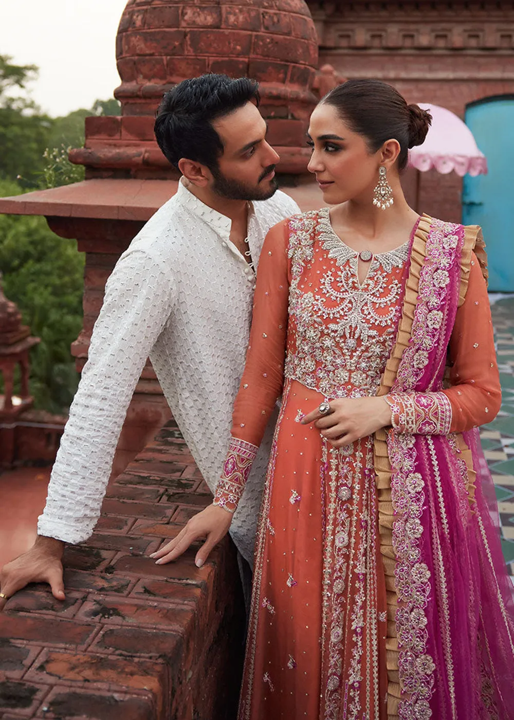 Izhar Unstitched Luxury Chiffon Collection by Mushq | NAMEERA