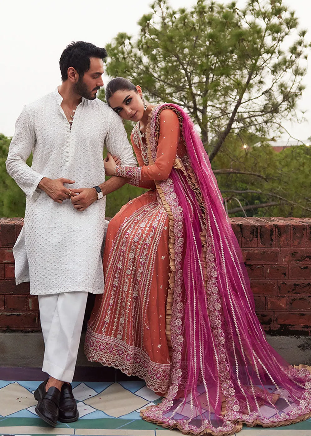 Izhar Unstitched Luxury Chiffon Collection by Mushq | NAMEERA