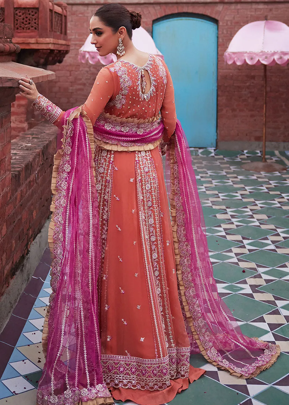 Izhar Unstitched Luxury Chiffon Collection by Mushq | NAMEERA