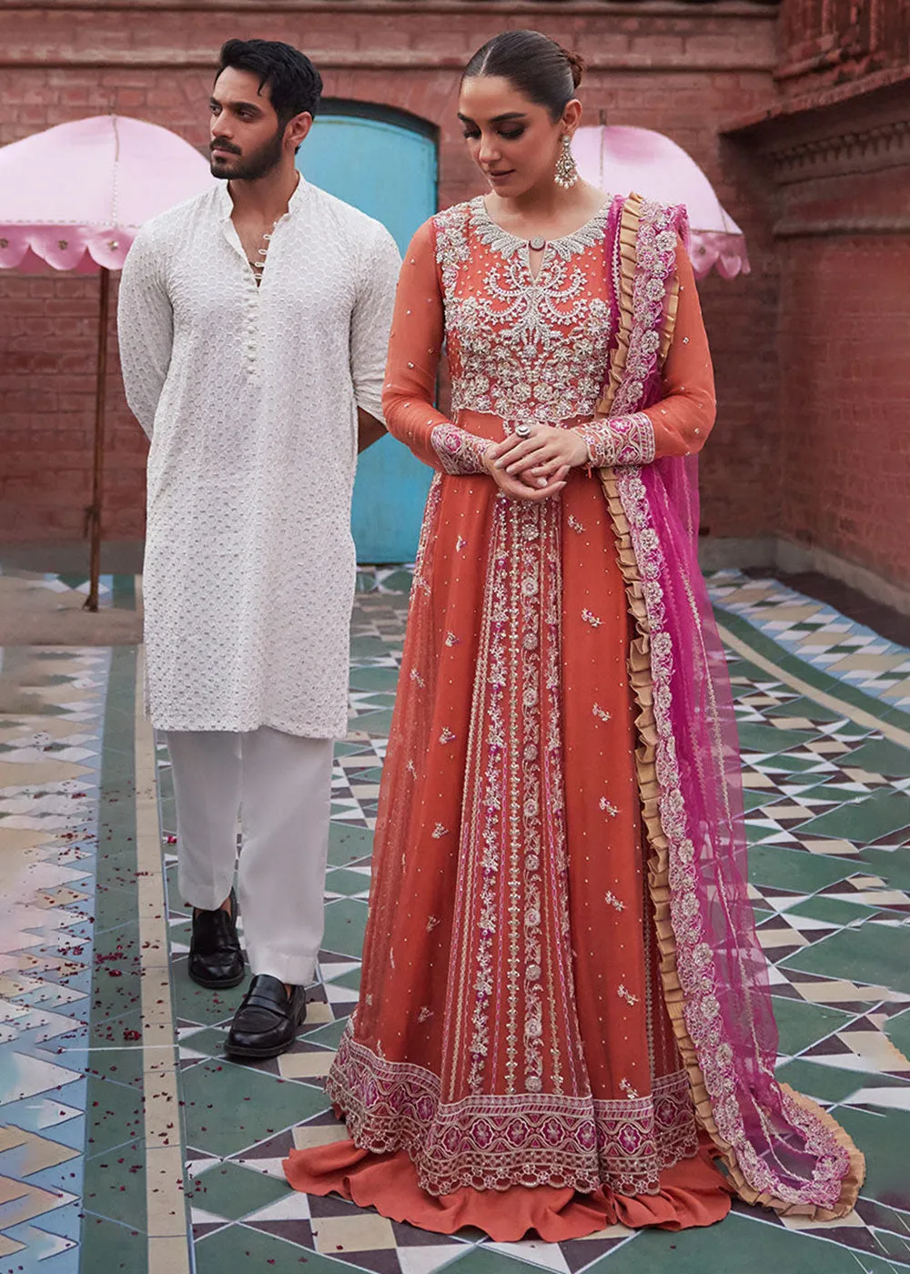 Izhar Unstitched Luxury Chiffon Collection by Mushq | NAMEERA
