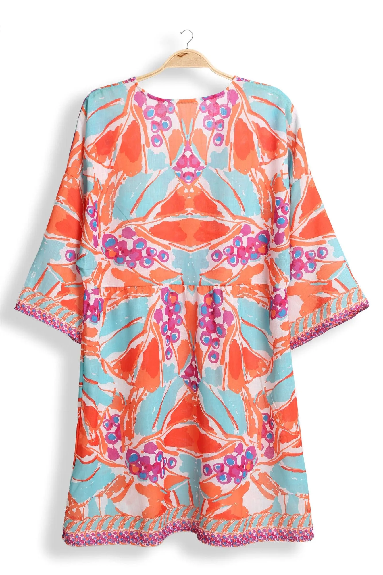 JP5102 Everly Floral Cover Up Dress