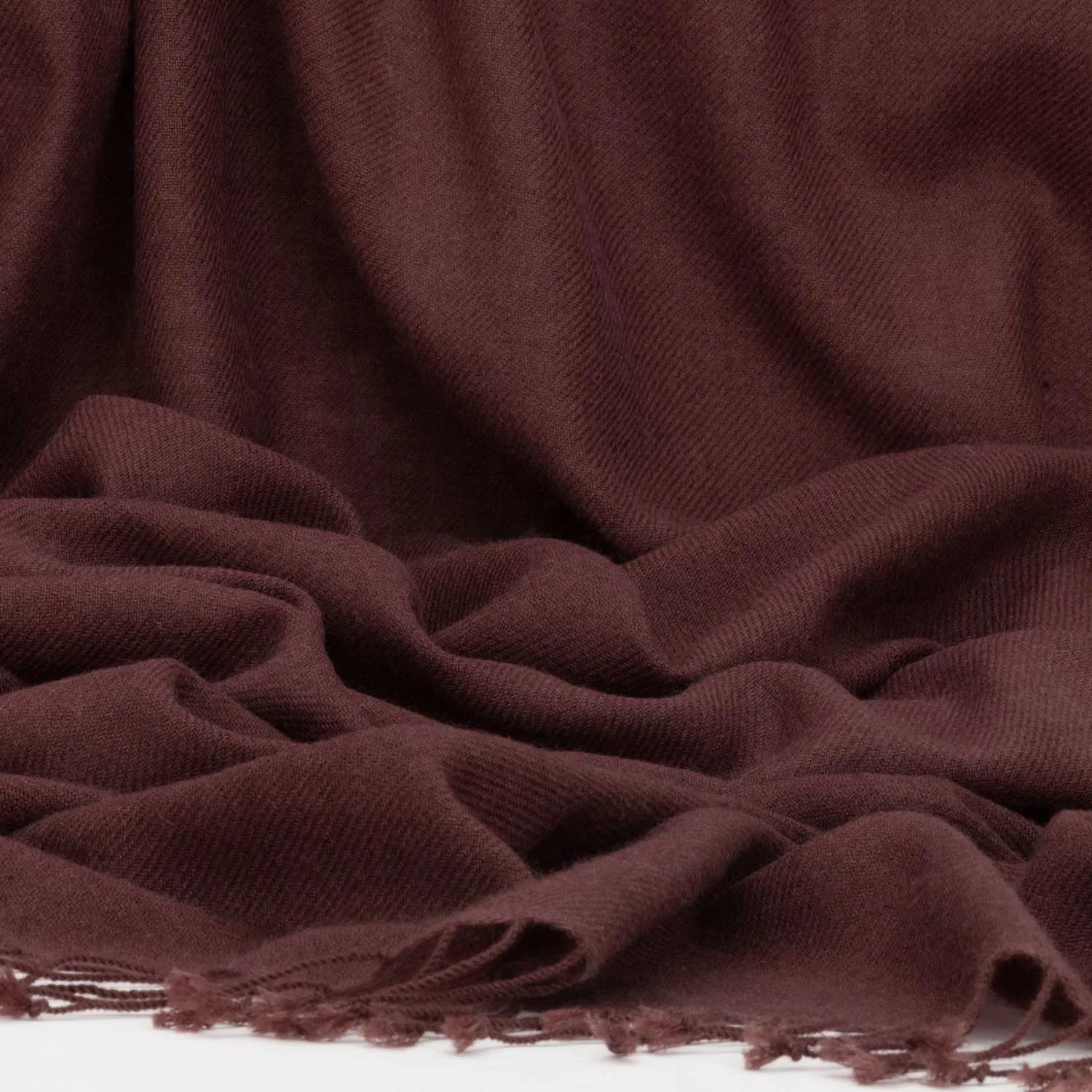 Elegant Chicory Blue Luxury Pashmina Shawl