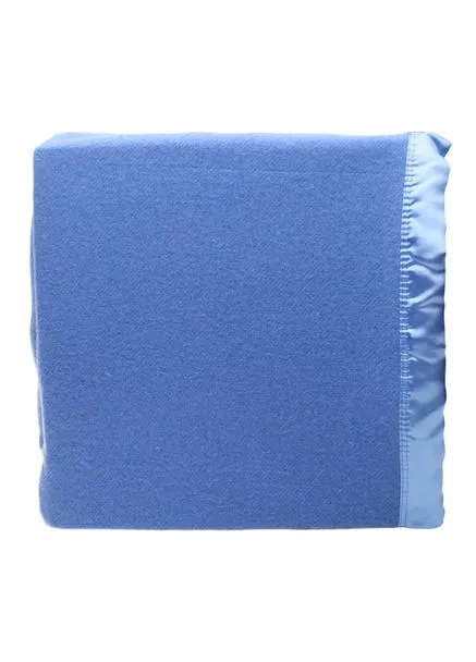 Merino Wool Blanket 375gsm BLUE by Alastairs