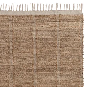 Nari Jute Rug [Natural & White]