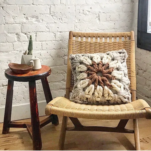 Not Your Granny's Granny Square Pillow Kit