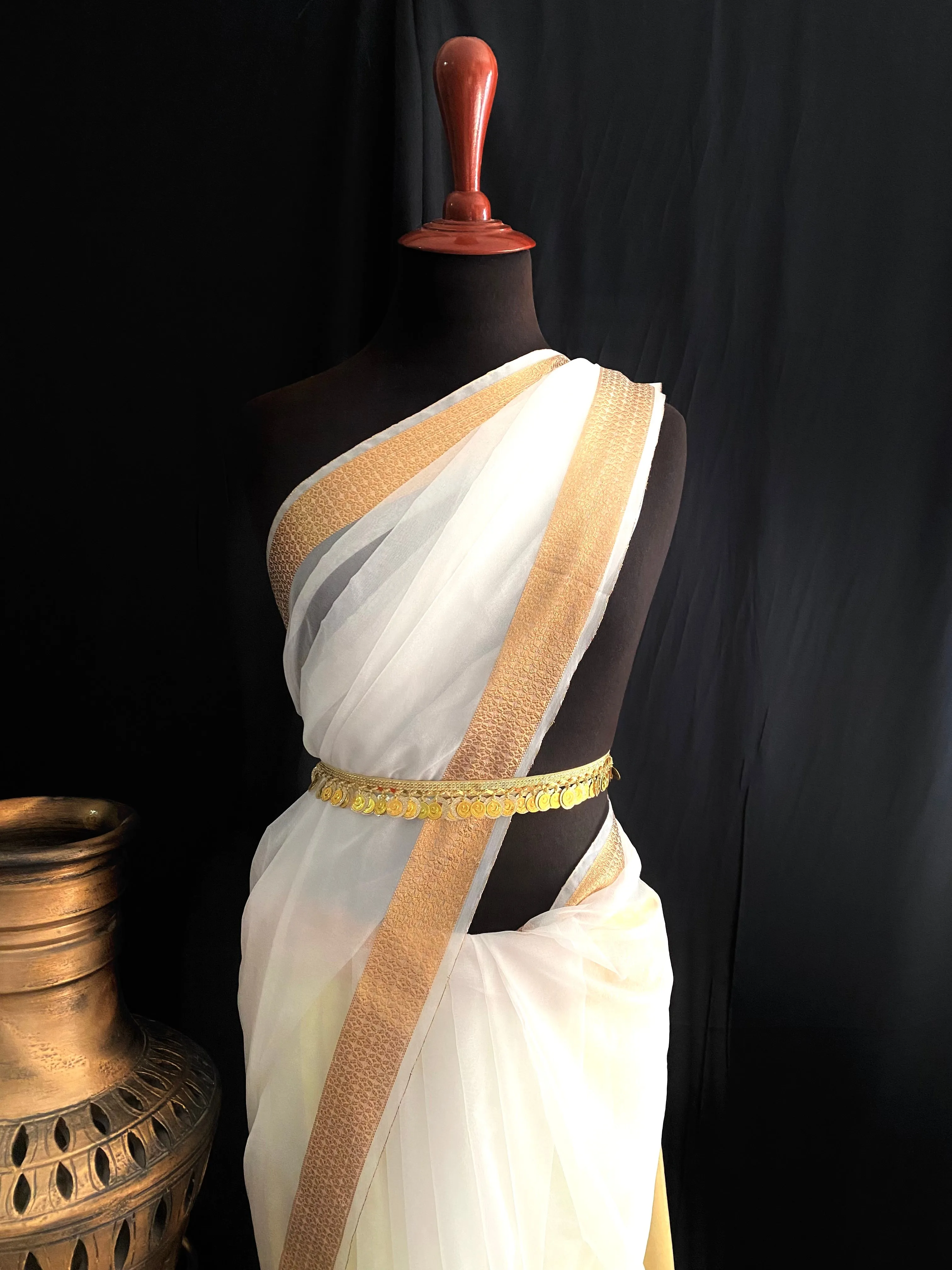 Organza Silk: Sunglow