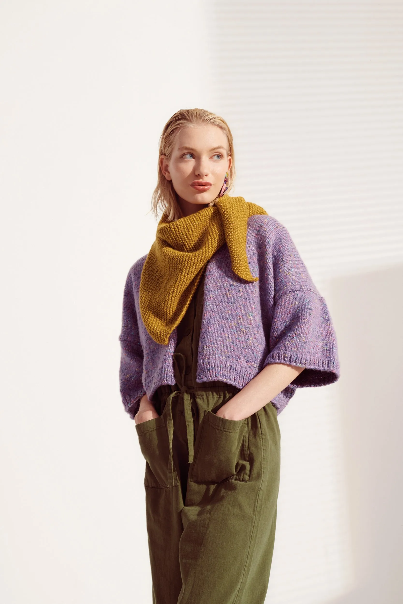 Pattern 1020 - Cardigan and Shawl