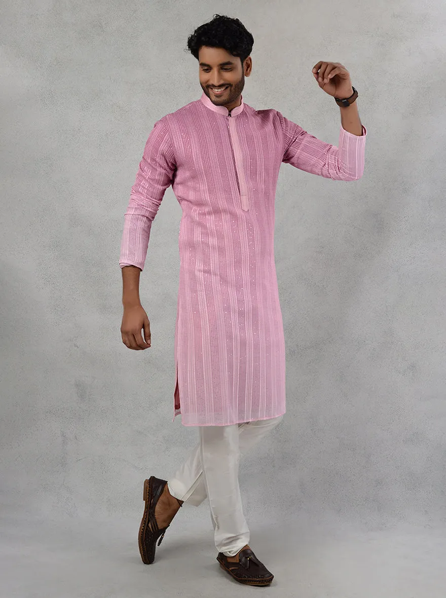Pink Ombre Kurta Pajama | TULA