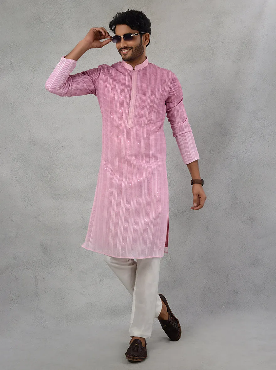 Pink Ombre Kurta Pajama | TULA