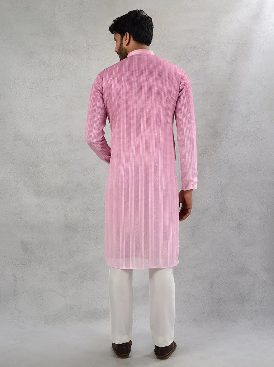 Pink Ombre Kurta Pajama | TULA