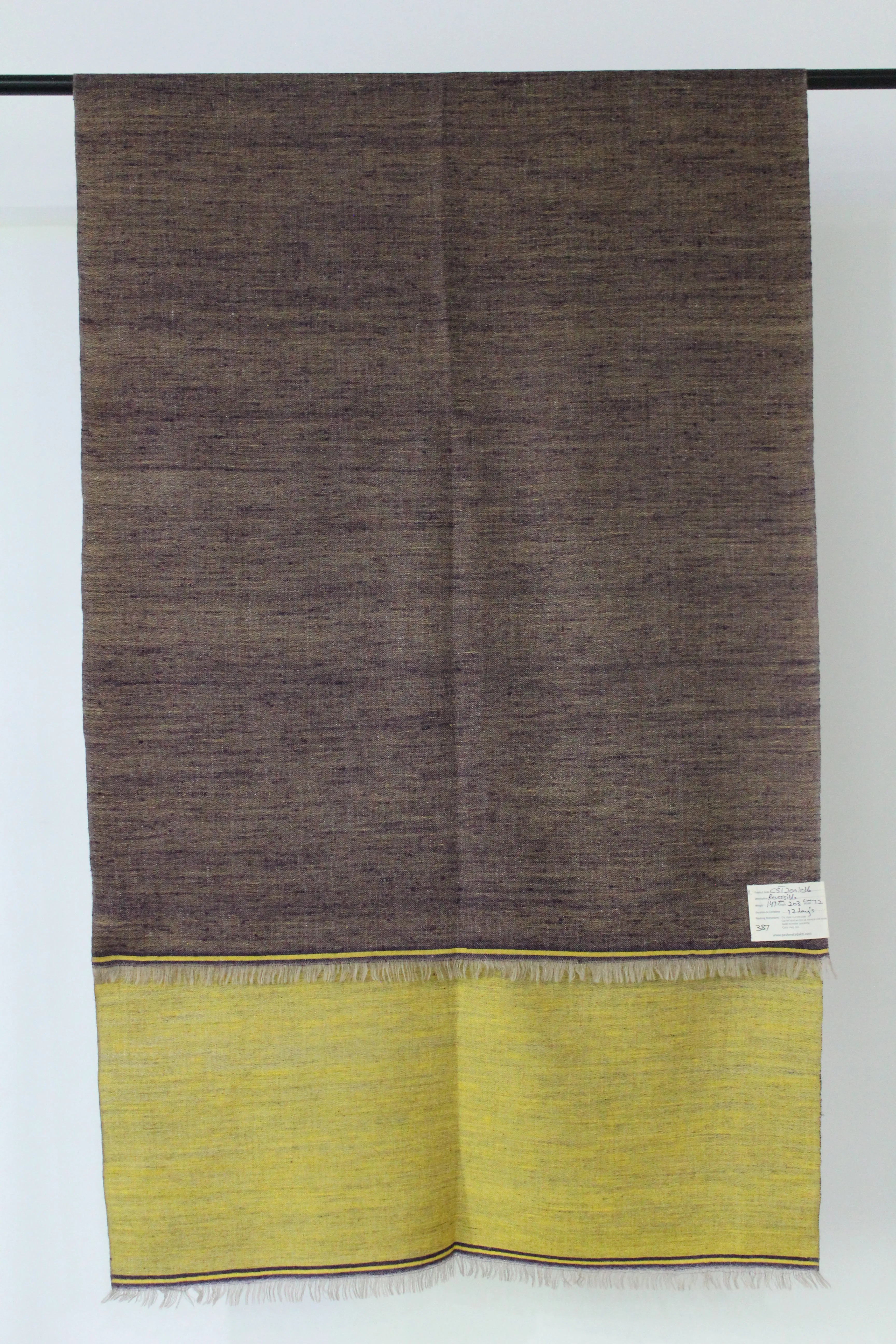 Raisha Reversible Dorukha Cashmere Stole