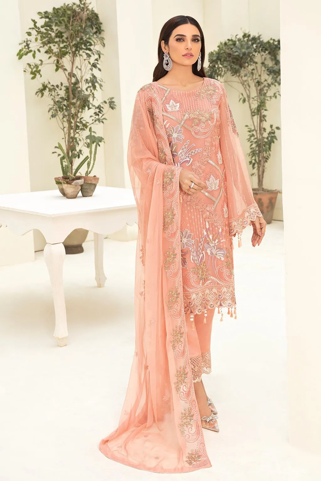 Ramsha Chevron Luxury Chiffon Collection Vol-3 – A-310