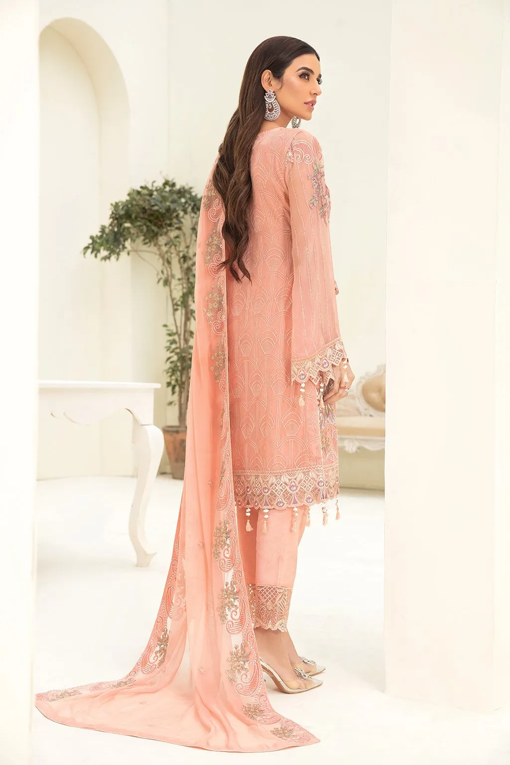 Ramsha Chevron Luxury Chiffon Collection Vol-3 – A-310
