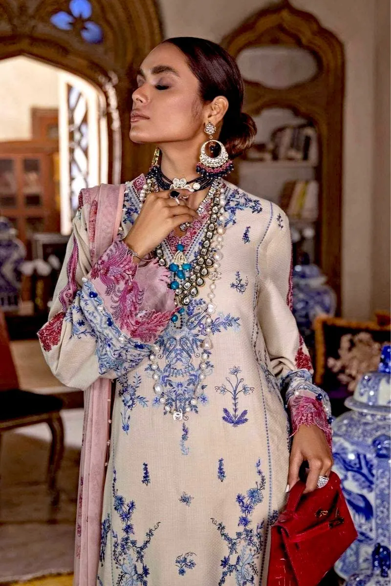 Sana Safinaz Luxury Lawn Collection 2021 – 04B-CJ
