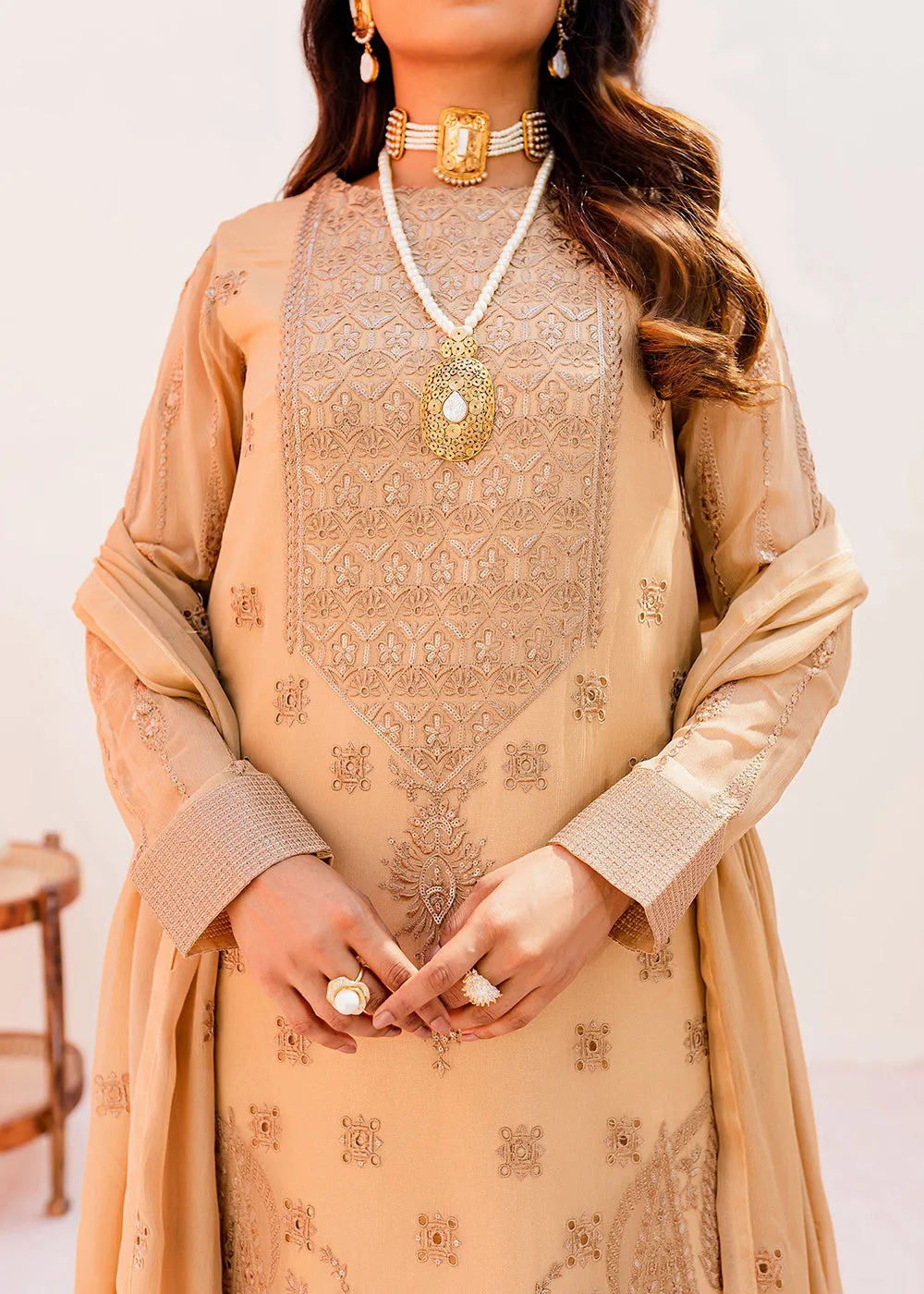 Sejal Luxury Formals 2023 by Maryum & Maria | DESERT DUST (QS23-501)