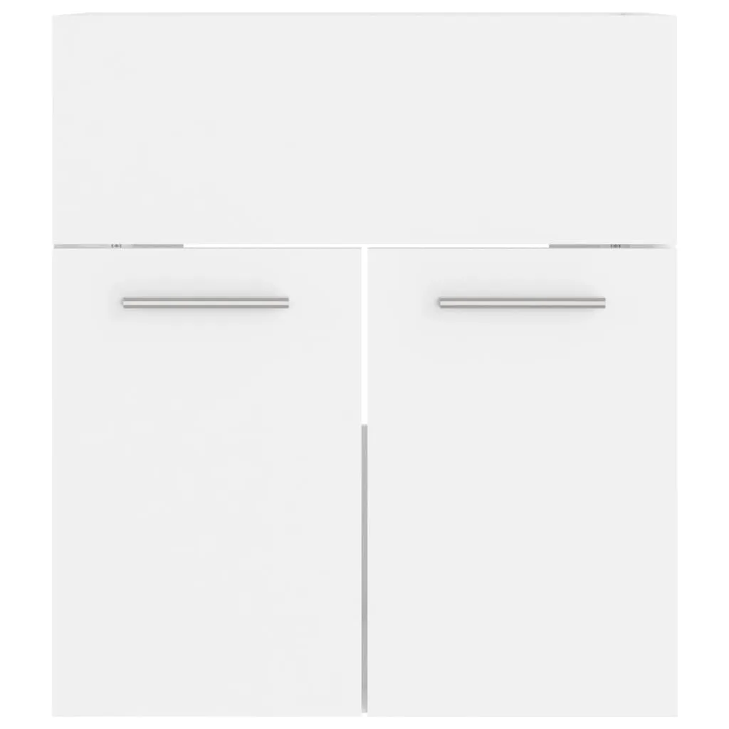 Sink Cabinet White 41x38.5x46 cm Engineered Wood