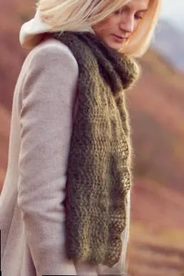 SUPER KID MOHAIR LOVES SILK PRINT - Waistcoat and Shawls