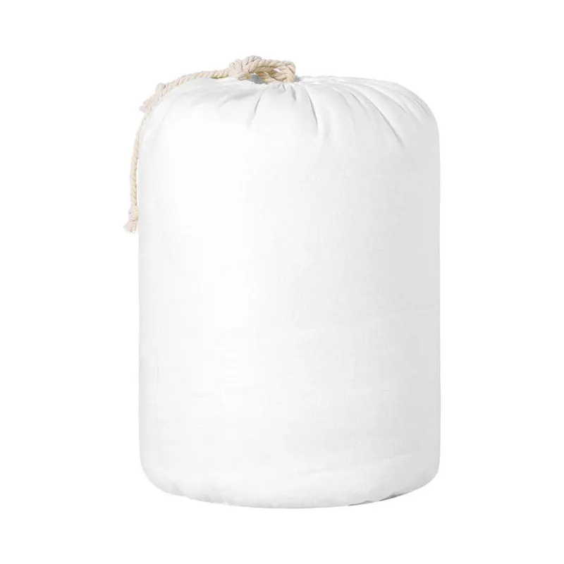 Vintage Design French Linen White Coverlet Set