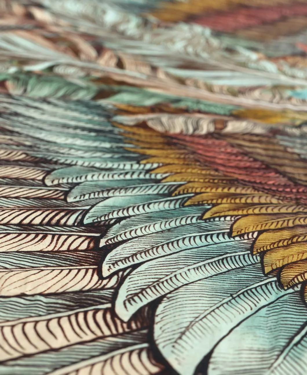 Vintage Green Shawl