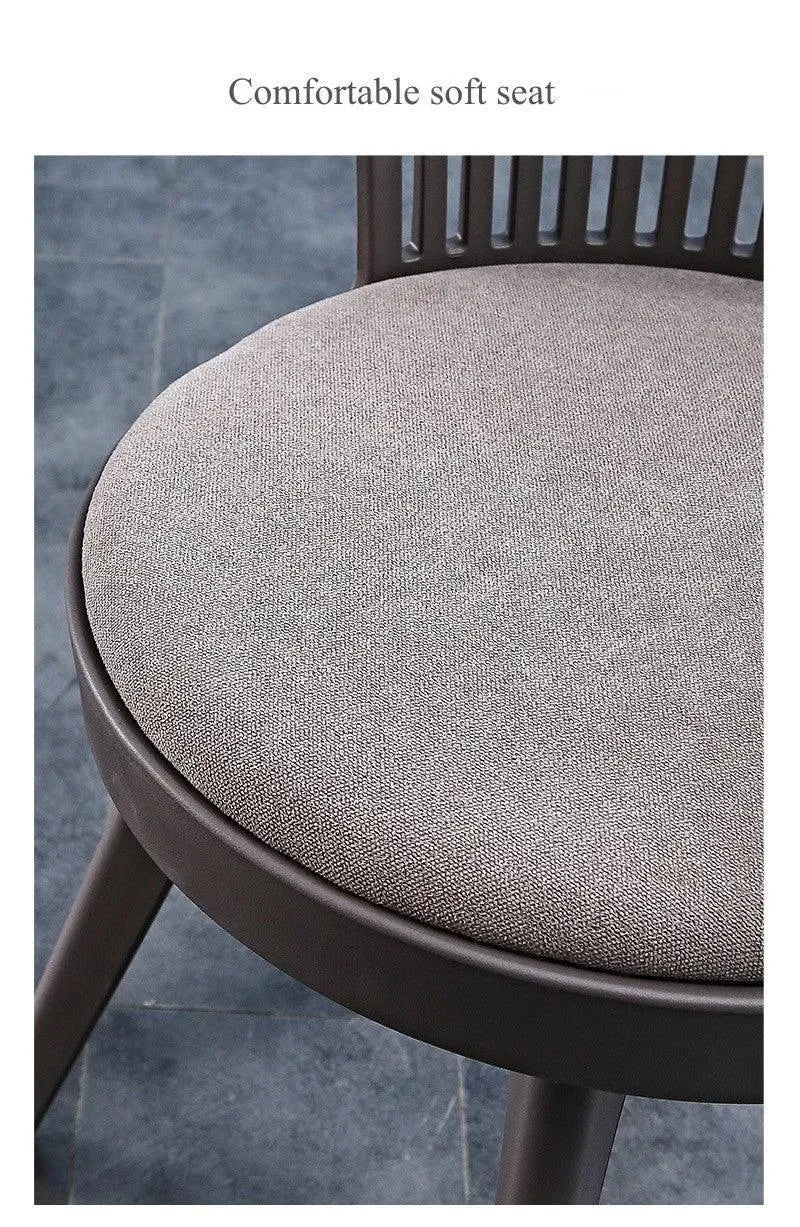 Wooden Twist Fictile Outdoor Cafe Chair Stylish Dining Chair for Plastic Cafe Restaurant Chair