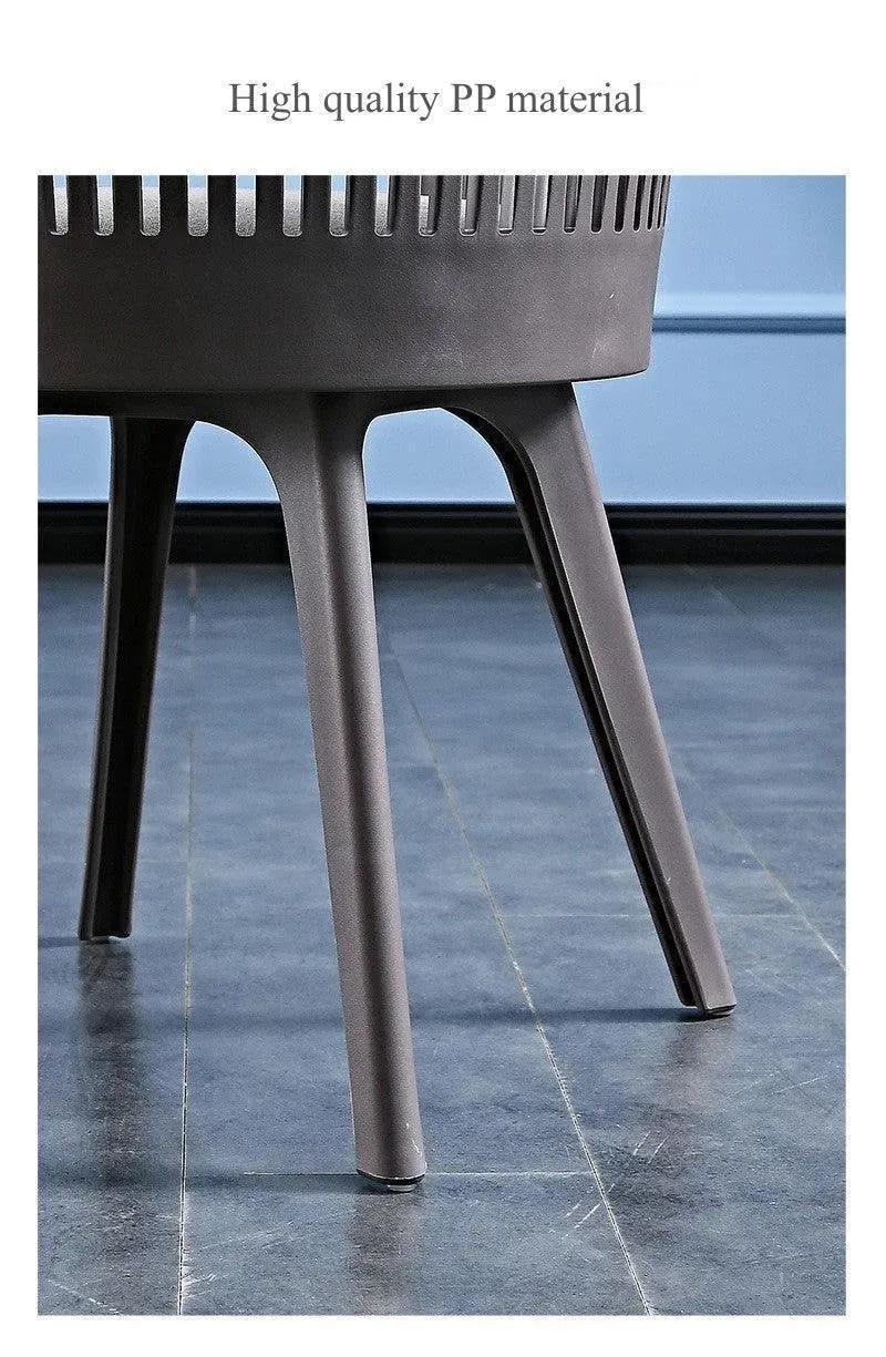 Wooden Twist Fictile Outdoor Cafe Chair Stylish Dining Chair for Plastic Cafe Restaurant Chair