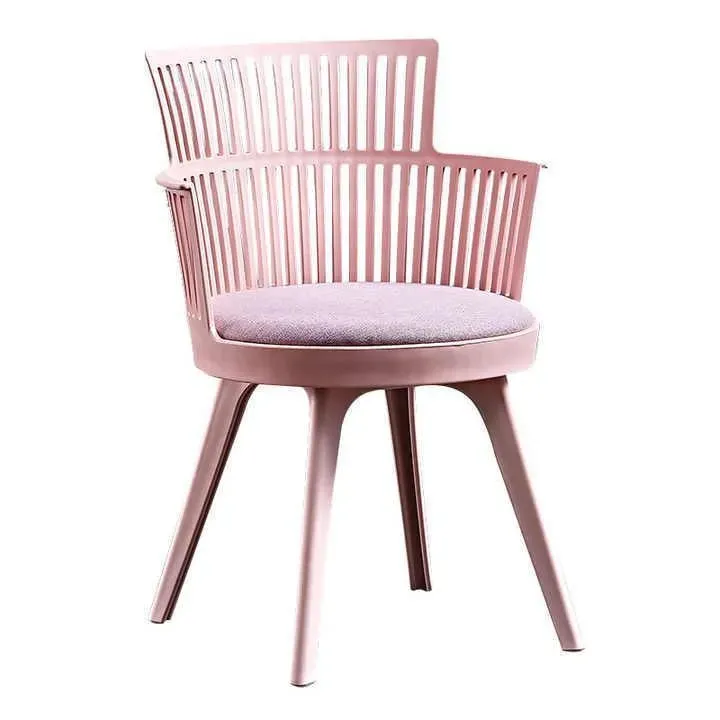 Wooden Twist Fictile Outdoor Cafe Chair Stylish Dining Chair for Plastic Cafe Restaurant Chair